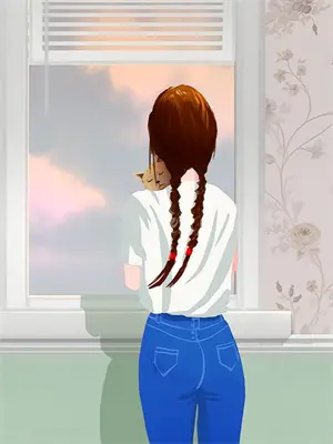 妈妈严重生病终于好转